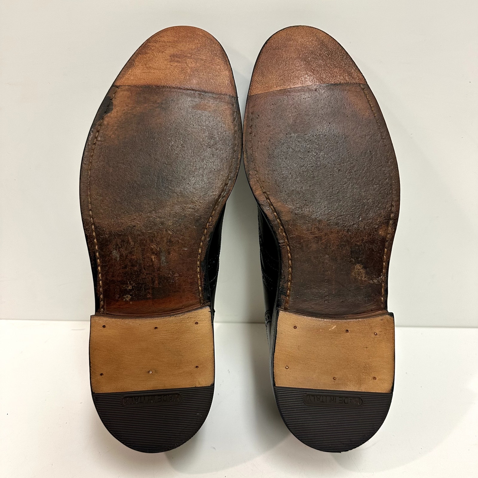 Vguc Crockett & Jones X Ralph Lauren Swansea Wingtip Black Made In England 8.5 D — image 2 of 8